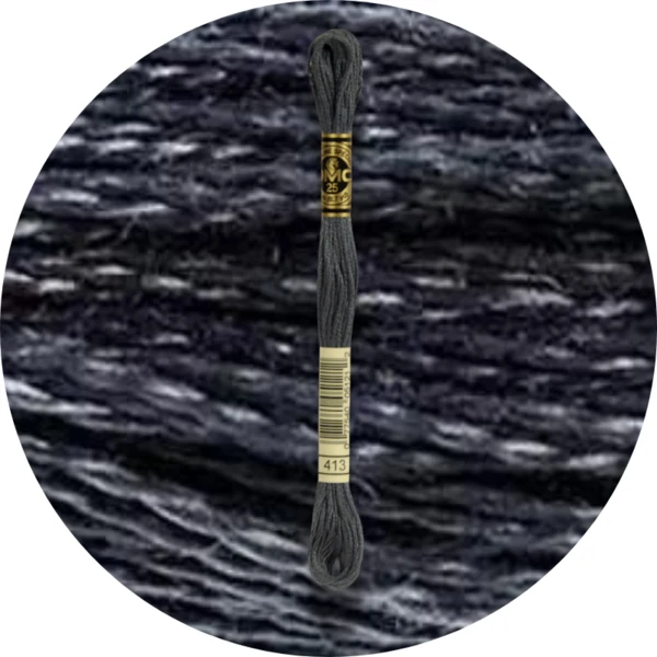 DMC Mouliné Spécial 25 Broderigarn, Ensfarvet, Neutrale nuancer